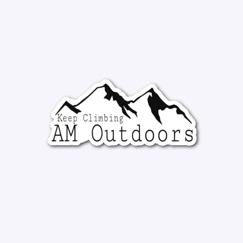 AM Outdoors Logo Sticker 