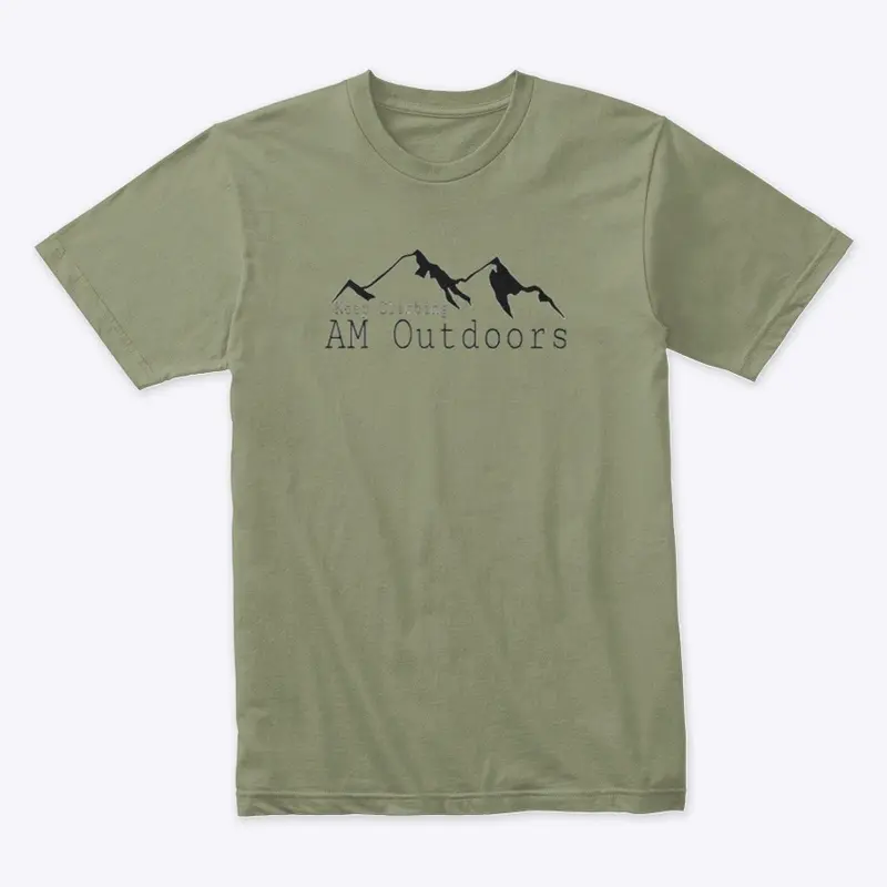 AM Outdoors Logo Tee